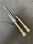 Reed and Barton Sterling Silver Handled Carving Set