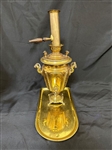 Brass Russian Samovar with Under Tray Hallmarked