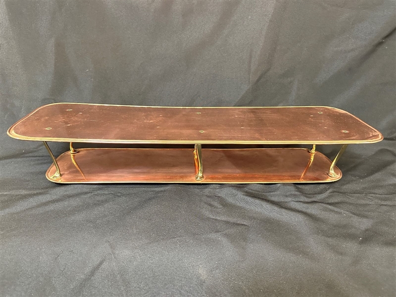 W.A.S. Benson (1854-1924) Copper Double Plate Stand