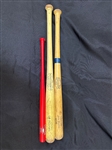 (3) Cleveland Indians Baseball Bats