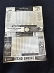 (3) Cleveland Indians Scorecards 1944, 1951, 1967