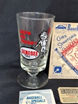 Group of Cleveland Indians Memorabilia