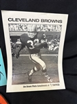Group of Cleveland Browns Memorabilia