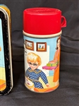 1969 Thermos Family Affair Lunchbox and Thermos