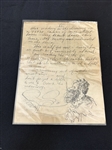 (5) Hand Written Letters by Clyde Singer (American 1908-1999)