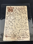 (5) Hand Written Letters by Clyde Singer (American 1908-1999)
