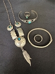Sterling Silver Turquoise Native American Jewelry