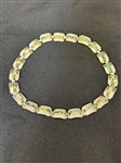 Mexican Sterling Silver and Mother of Pearl Choker 