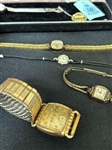 Group of Gold Filled and Other Watches Some With Boxes