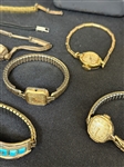 Group of Gold Filled and Other Watches Some With Boxes