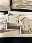 Large Group of 1904 Ashtabula County, Ohio Resident Photographs and Envelopes