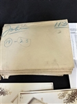 Large Group of 1904 Ashtabula County, Ohio Resident Photographs and Envelopes