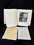 Anniversary Scrapbook Filled With Autographs, Letters, Facsimiles of Famous People