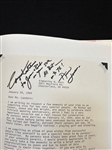 Anniversary Scrapbook Filled With Autographs, Letters, Facsimiles of Famous People