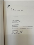 Anniversary Scrapbook Filled With Autographs, Letters, Facsimiles of Famous People