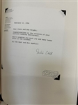 Anniversary Scrapbook Filled With Autographs, Letters, Facsimiles of Famous People