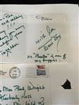 Anniversary Scrapbook Filled With Autographs, Letters, Facsimiles of Famous People