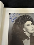 Anniversary Scrapbook Filled With Autographs, Letters, Facsimiles of Famous People