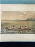 (5) 1880's Chromolithographs Eskimos/Inuit Families