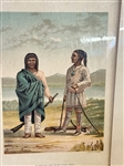 (5) 1880's Chromolithographs Eskimos/Inuit Families