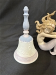 (3) Lladros; Bell, Mermaid Mirage, Girl With Flowers