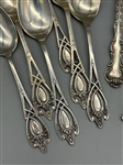 (13) Sterling Silver Spoons