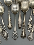 (13) Sterling Silver Spoons