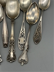 (13) Sterling Silver Spoons