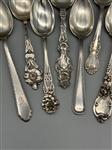 (10) Sterling Silver Spoons