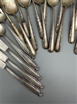 (27) Pieces of Sterling Silver Faltware 