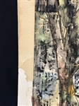 Original Watercolor Abstract Painting