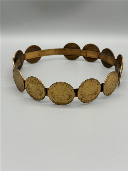 Maui Hawaii Dollars Belt Crown