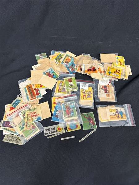 (150+) 1973 Wonder Bread Cloth Stickers