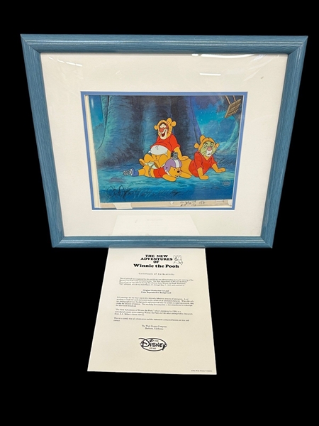 The New Adventures of Winnie the Pooh Animation Cel
