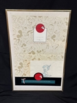 2001 Artist Signed Pinocchio Drawing Signed by David Scott Smith