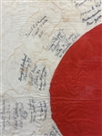 World War II Japanese Flag Signed by Soldiers