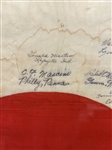 World War II Japanese Flag Signed by Soldiers