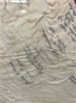 World War II Japanese Flag Signed by Soldiers
