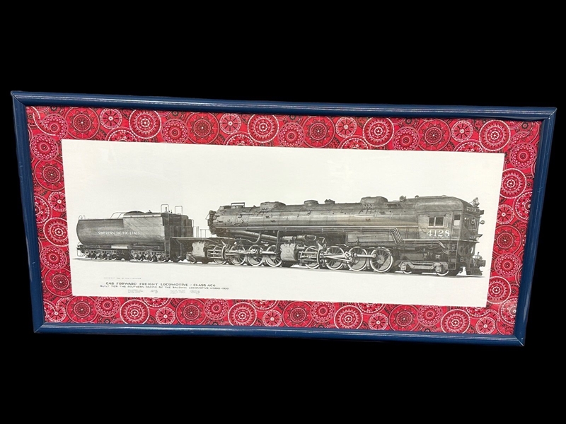 1963 Alvin Stauffer Railroad Print 