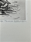 Branson Steveson Duckling Etching on Mat