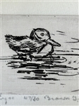 Branson Steveson Duckling Etching on Mat