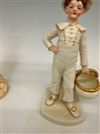 (3) 19th Century Hadley Royal Worcester Porcelain Figurines