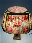 Pairpoint Puffy Lamp And Base Pisa Rose Shade 16 Circa 1906