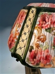Pairpoint Puffy Lamp And Base Pisa Rose Shade 16 Circa 1906