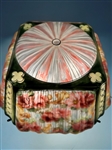 Pairpoint Puffy Lamp And Base Pisa Rose Shade 16 Circa 1906