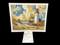 Charles Wysocki S/N Lithograph "Dreamers" 1989