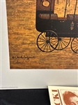 Charles Wysocki S/N Lithograph Daddy's Coming Home 1986