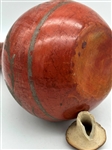 Slip Painted Red Ware Vessel With Lid Probably Pre-Columbian, Mexican