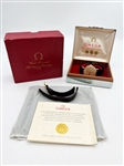 1960s 14k Gold Omega Seamaster With Original Box and Paperwork