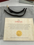1960's 14k Gold Omega Seamaster With Original Box and Paperwork